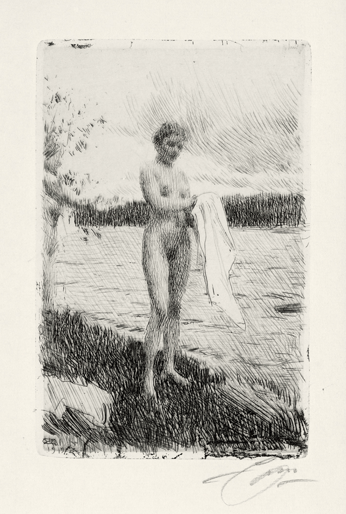  安德斯·莱奥纳德·佐恩 Anders Leonard Zorn —— 佐恩(素描) (30)